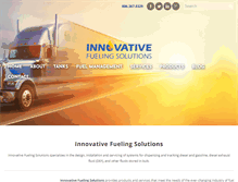 Tablet Screenshot of innovativefuelingsolutions.com